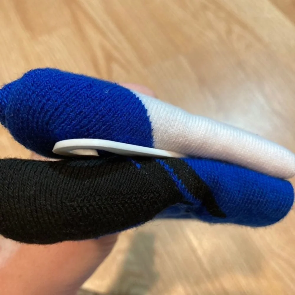 NWT‎ Gildan Sports Socks Pack black blue white